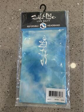Salt Life Reversible Water Blue Headband